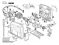 Bosch 0 603 229 160 Pst 50 Ae Jig Saw 230 V / Eu Spare Parts